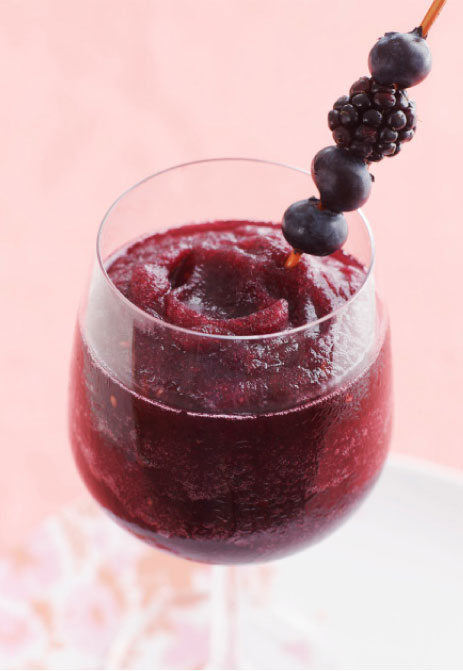 Sangria Berry Frozen Twisters Recipe